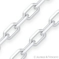 thumbnail image 2 of 5.5mm D-Cut Anchor Cable Link Chain Bracelet in Solid .925 Sterling Silver, 2 of 2