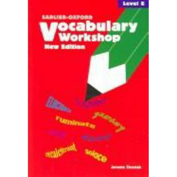 Pre-Owned Vocabulary Workshop: Level E (Paperback) 0821571109 9780821571101