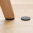 Fule Protector Rubber Pads, SelfAdhesive Nonslip Chair Leg Sofa Table Feet Mat,4 Squares