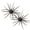 2PCA, variant on 4Pc Dice Bait, Fuzzy Baits for Bass Fishing, Floating TPR Swimbait with Reflective Stars,Tentacle Creature Lure, Sea Urchin Bait Soft Plastic Baits, Wacky/Neko Rig and Finesse, Slow Sinking