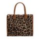 thumbnail image 2 of Bolso de mano retro con estampado de animales de felpa de cuero para mujer Bolsos de mano de invierno (A) Tmvgtek Para estrenar, 2 of 9