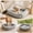 Gray-B, variant on Warm Pet Bed for Cats Dogs, Removable Cloth Cat Bed, Cozy Soft Pet Mat, Brown, 15.75-23.62 Inch