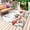 Red, variant on Red Mushrooms Outdoor Rug 5x7 Ft - Reversible Patio Rug Outdoor Camping Rugs, Eucalyptus Leaves Summer Botanical Watercolor Indoor Outdoor Area Rugs, Non-Slip Outdoor Carpet Runner for Deck/Porch