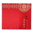 thumbnail image 4 of 10 sobres rojos, bolsas de regalo chinas Hong Bao, paquete de la suerte, bolsillo rojo Reuniendo para siempre, 4 of 9