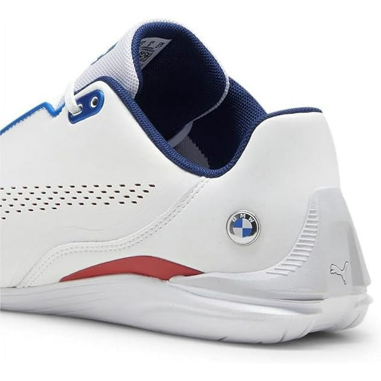 Men s Puma BMW MMS Drift Cat Decima Puma White Pro Blue Pop Red 307304 09 12 Walmart