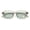 Clear Gray (Mint), variant on PASTL Sunglasses Retro Rectangle Frame Unisex Vintage Fashion UV400 Tort, Pink
