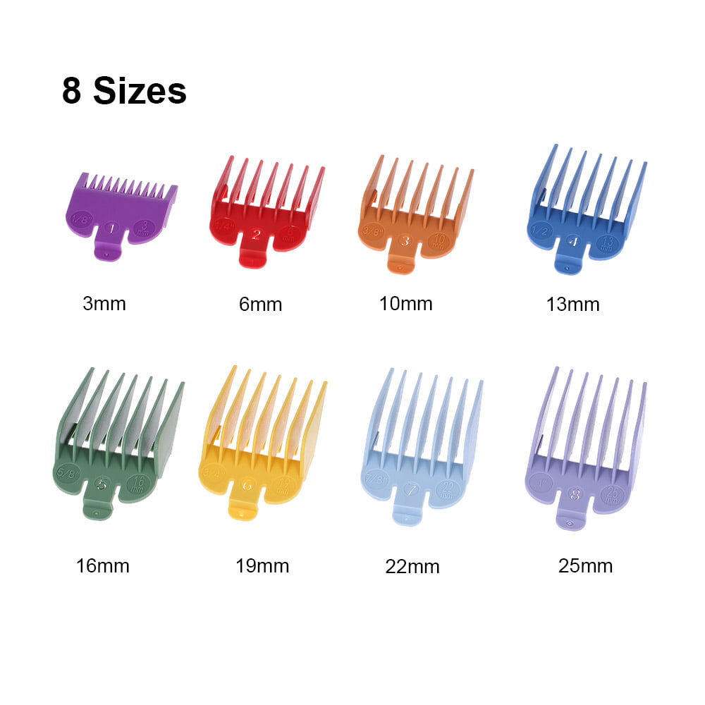 wahl clipper attachments sizes
