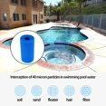thumbnail image 4 of 3 Pack Cartouche de Filtre Éponge pour Piscine Intex Type A Réutilisable Lavable Outil de Nettoyage de Spa, 4 of 5