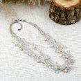 thumbnail image 3 of AeraVida Pure Beauty Freshwater White Pearls Multistrand Necklace for Women Anniversary Jewelry Gift, 3 of 4