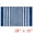 Blue, variant on Unique Bargains Striped Chenille Bathroom Rug with Edges Non-Slip Bathroom Floor Mat Pink 16" x 24"