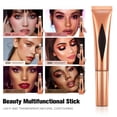 thumbnail image 4 of Lucoss Liquid Blush Beauty Wand, Liquid Blush, Blush stick, Liquid Blush for Cheeks, Contour Beauty Wand, Natural Smooth Creamy Highlight Matte Liquid Blush Stick with Soft Cushion Applicator, 4 of 8