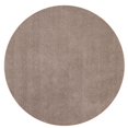 thumbnail image 1 of HomeRoots 349780 Tapis Rond en Polyester Beige 8 Pieds, 1 of 1