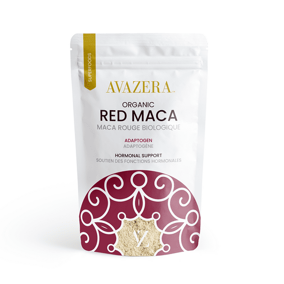 Avazera Poudre de Maca Rouge Biologique (Gélatinisée) 113 g