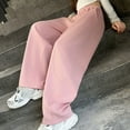 thumbnail image 7 of Girls Pants Size 10-12 Stretchy Kids Girls Clothes Sweatpants for Teen Girl Elastic High Waisted Athletic Jogging Pants with Pockets, 7 of 7