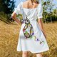 thumbnail image 5 of DIVERSIÓN ES INFINITA Vestido de manga corta vestido estilo coreano ropa de verano para mujer Vestidos de mujer verano, 5 of 7