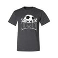 thumbnail image 2 of Wild Bobby, Soccer Dad Better Than a Regular Dad Father's Day Men's Tee, Heather Black, XX-Large, 2 of 6