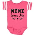 thumbnail image 3 of Inktastic Mimi Loves Me Baby Clothes Girl Girls Baby Bodysuit, 3 of 5