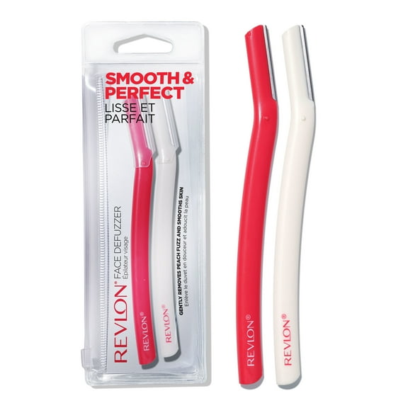 Revlon Face Defuzzers, High Precision Hair Removal and Dermaplaning Blade, 2 count