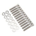 thumbnail image 1 of Kit De Pernos De Culata De Cilindro De Acero Inoxidable 304 Endurecido, Repuesto De Sujetadores De Culata Pulidos Para FORD SMALL BLOCK SBF 289 302 5.0L 351W, 1 of 5