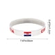 thumbnail image 3 of Bandera Mundial de Fútbol 2026 Pulsera de silicona para aficionados USA Canadá México Regalo de recuerdo, 3 of 6