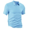 thumbnail image 5 of DayScoop Short Sleeve T-Shirts for Men Casual T Shirt Summer Fashion Solid Color Loose Vintage V-Neck Breathable Tees Tops, 5 of 5