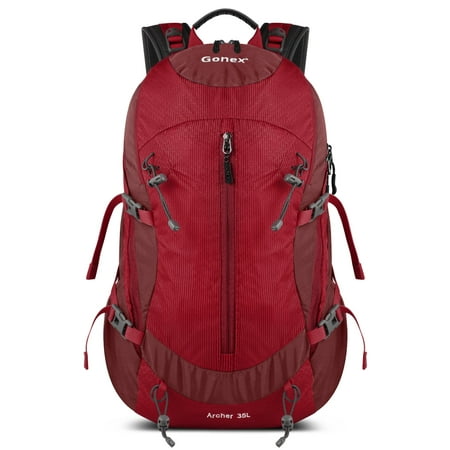 Archer Hiking Backpack Mountaineering Bag 35L, Rain Cover Included