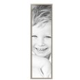 thumbnail image 2 of ArtToFrames 12" x 43" Silver Square with Beads Picture Frame, 12x43 inch Silver Wood Poster Frame (WOM-5286),  Pack, 2 of 8