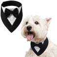 thumbnail image 1 of Esmoquin para perro FUAMEY ajustable en polialgodón negro, talla XS, 1 of 7