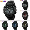 thumbnail image 4 of Qarigey 1270 Reloj electrónico deportivo multifuncional para hombres al aire libre Reloj con personalidad Relojes negro, 4 of 6