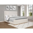 thumbnail image 2 of Nala Upholstered Eastern King Sleigh Bed Cream, 2 of 9