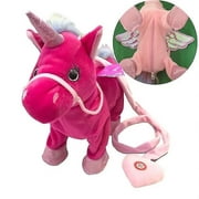Electric Walking Magic Unicorn Plush Toy