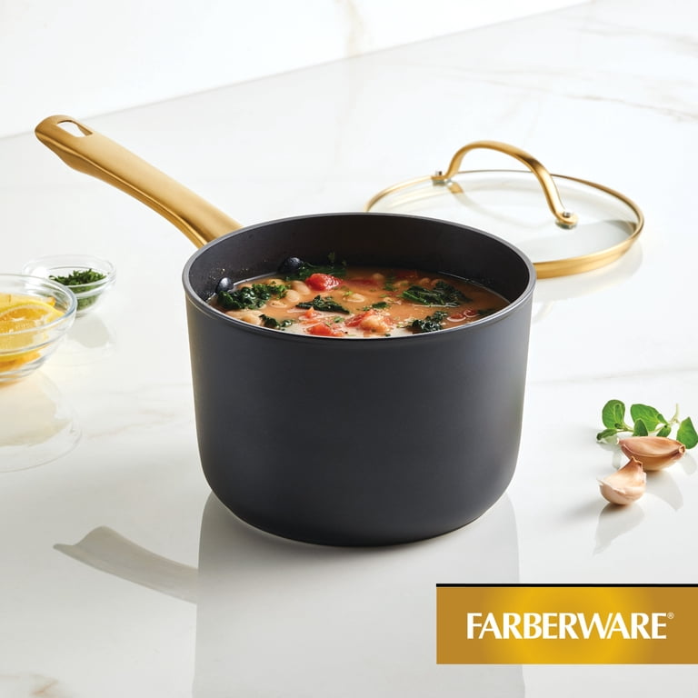 Farberware Forged Induction 3-Quart Ceramic Nonstick Saucepan photo 2