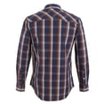 thumbnail image 2 of Camisa Vaquera Wrangler Hombre Manga Larga G42 azul marino EG, 2 of 6