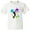 AA-White, variant on Inktastic Girl Playing Basketball Purple, Blue, Green Stars Youth T-Shirt