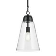 thumbnail image 2 of 52661BKCLR Kichler Lighting Marsailli - 1 Light Pendant-19 Inch Tall and 11.5 Inch Wide-Black Finish-Clear Glass Color, 2 of 8