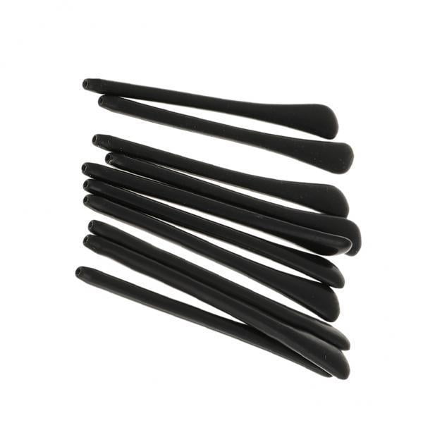 4XPACK de 10X SILICONAS EYEGLASES TIPS TUBOS de AORNE TUBOS REEMPLAZOS NEGRO Sunnimix Calcetines de silicona para los oídos