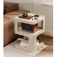 thumbnail image 6 of Side Table, Small End Table, Modern Nightstand, Accent Bedside Table, 3 Tier Night Stands, Metal Bed Side Table for Living Room Bedroom Outdoor Entryway, No Assembly Required, 6 of 8