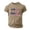 v#45Coffee127, variant on Rggeeun Men'S T-Shirts Red White And Blue Stripes 1776-2026 Graphic Print Short Sleeve Crew Neck Casual Comfortable For 4th Of July Pool Party Vintage Tee,Coffee,L