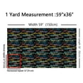 thumbnail image 3 of Castle Fairy Colorful Guitar Fabric by the Yard 1 Yard,Musical Instrument Home Decor Fabric by the Yard,Music Theme Room Decor Fabric by the Yard,Breathable Home Decor, 3 of 6
