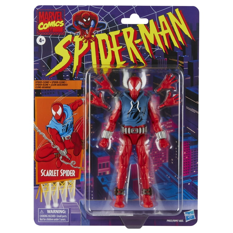 未開封 TOYBIZ SCARLET SPIDER 6 inch Amazon.com: Marvel Legends Spider Man Classics Scarlet