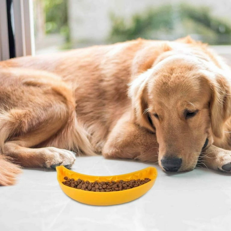 Tohuu Dog Puzzle Bowl Fruit Shaped Dog Bowl Slow Feeder Anti Gulping  Healthy Eating Training Plate Non-skid Pet Bowl Slow Eating Dog Bowls For  Medium Sized Dog manner 