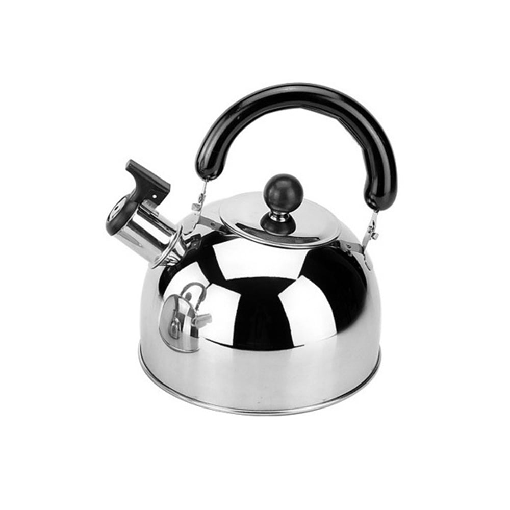Stainless Steel 3 Liter Whistling Tea Kettle Camping Kitchen Water Coffee Pot 