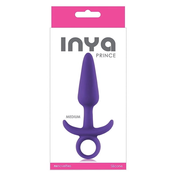 Inya Prince Silicone Anal Plug, Medium, Purple - Walmart.ca