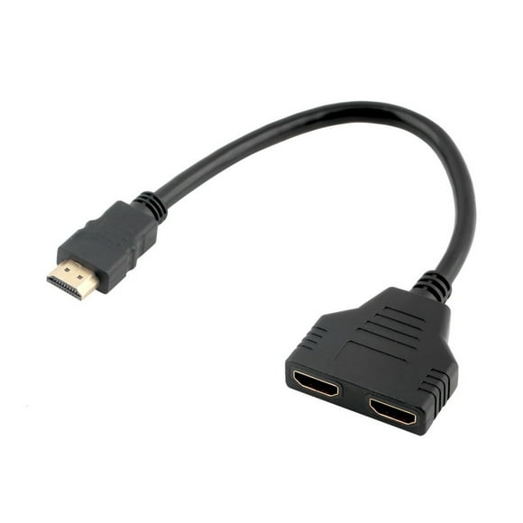 Speedex 1 HDMI Mâle vers 2 HDMI Câble Séparateur Femelle