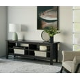 thumbnail image 3 of Wampat TV Stand for TVs up to 65", Black, 3 of 7