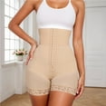 thumbnail image 3 of Fajas moldeadoras de abdomen for mujer, pantalones cortos moldeadores sin tirantes, levantadores de glúteos con cremallera en la entrepierna, 3 of 6