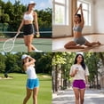 thumbnail image 6 of URATOT Women's Cotton Shorts, 5 Packs, Casual Daily & Active Wear, Sizes S–XL, 6 of 6
