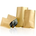 thumbnail image 3 of Minkissy 100Pcs Storage Kraft Paper Bag for Coffee Beans Packaging Khaki 4.3x3.1in, 3 of 6
