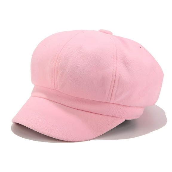 TELOLY Women Vintage Newsboy Cabbie Peaked Beret Cap Warm Baker Boy Visor Hat Flat Cap