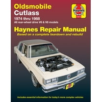 Oldsmobile Cutlass & Cutlass Supreme V6 & V8 Gas Engines (74-88) Haynes Repair Manual ^